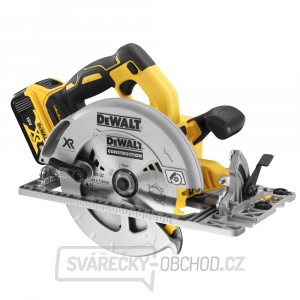 Aku kotoučová pila se základnou pro lištu DeWALT DCS572NT