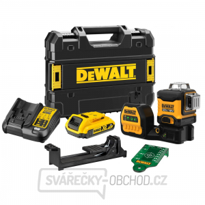 DeWALT DCE089D1G18 AKU Křížový laser - sada DeWALT DCE089D1G18 AKU Křížový laser - sada gallery main image