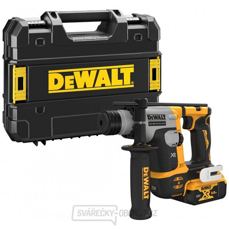 DCH172NT Aku kladivo SDS-Plus kombi bezuhlíkové 18V - pouze tělo, kufr Tstak, DeWALT