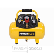 POWERPLUS POWX1723 - Kompresor 1100W 12L 10bar bezolejový Náhled