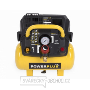 POWERPLUS POWX1721 - Kompresor 1100W 6L 8bar bezolejový Náhled