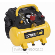 POWERPLUS POWX1721 - Kompresor 1100W 6L 8bar bezolejový gallery main image