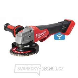 Aku úhlová bruska 125mm Milwaukee M18 FUEL™ ONE-KEY™ s kolébkovým spínačem M18 ONEFSAG125XPDB-0X