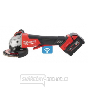 Akumulátorová úhlová bruska 125mm Milwaukee M18 FUEL™ ONE-KEY™ s kolébkovým spínačem M18 ONEFSAG125XPDB-502X Náhled