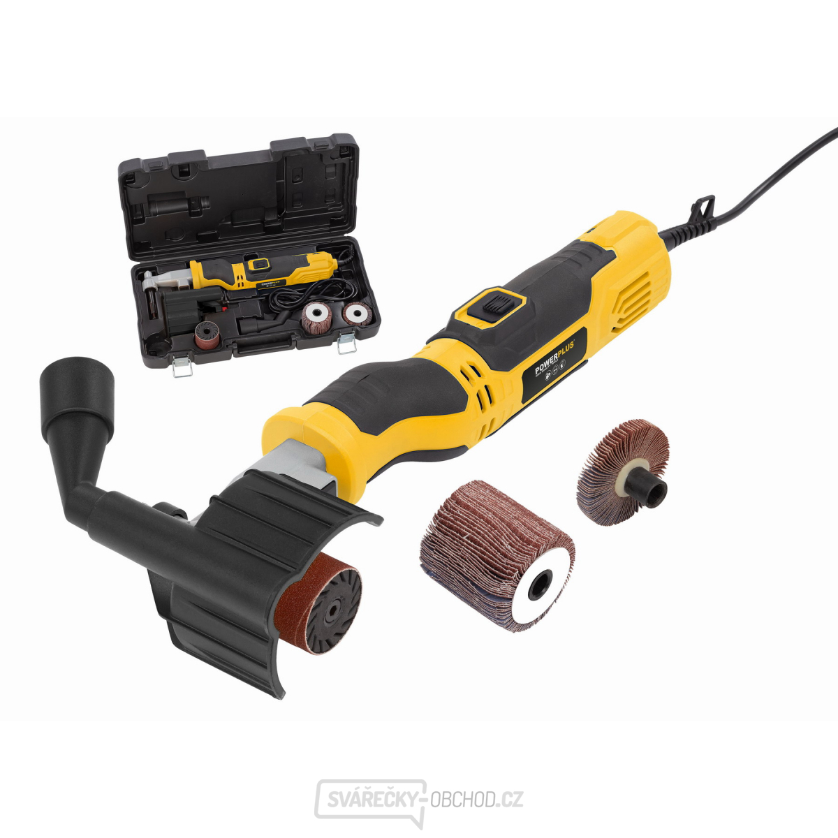 POWERPLUS POWX04950 - Válcová satinační bruska 310 W
