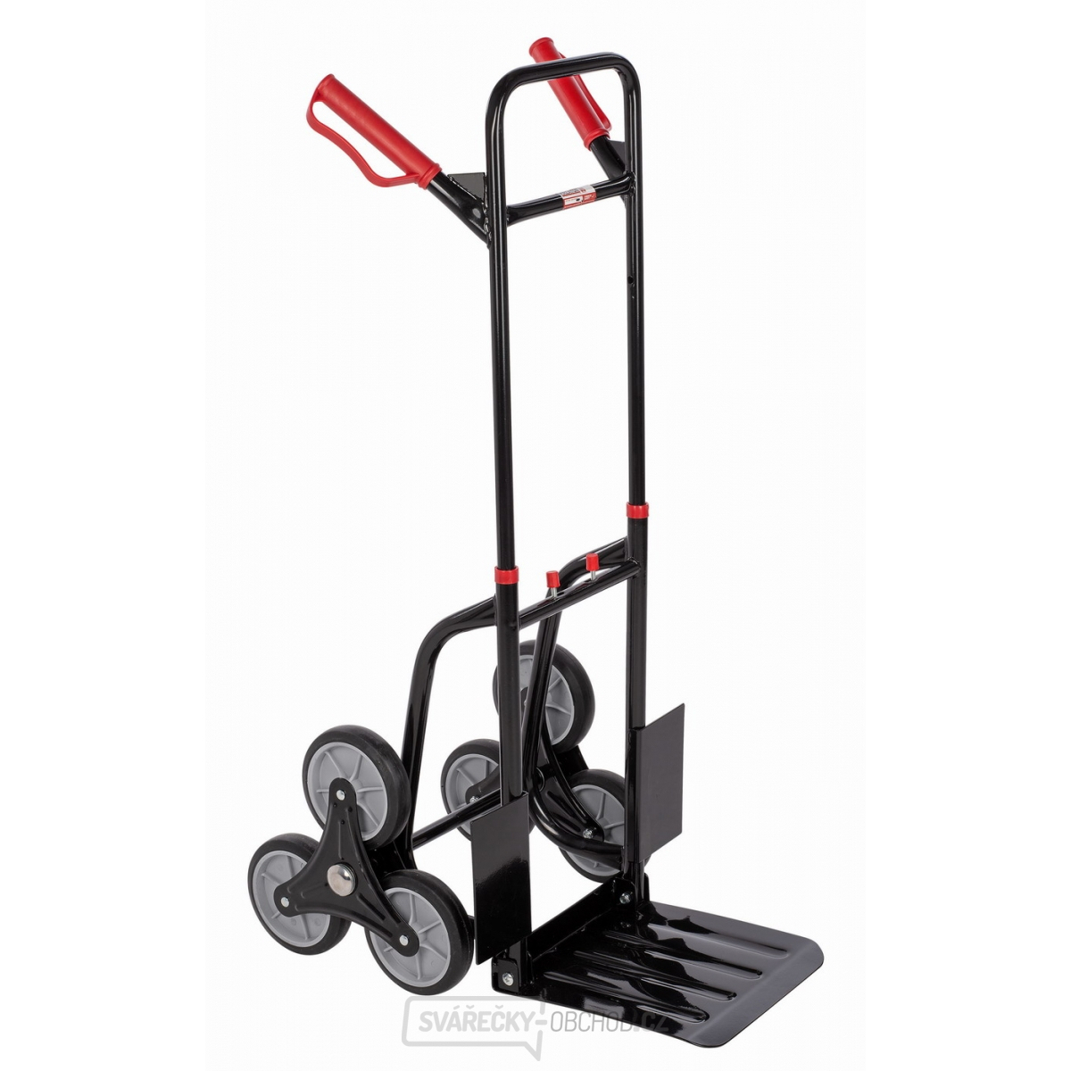 KREATOR KRT670306 - Rudlík 120kg 6 kol schodišťový, skládací