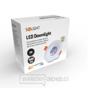 Solight LED podhledové světlo bodové, 5W, 400lm, 4000K, kulaté, bílé Náhled Solight LED podhledové světlo bodové, 5W, 400lm, 4000K, kulaté, bílé Náhled