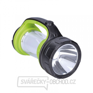 Solight LED svítilna nabíjecí s lucernou, 3W Cree, 168lm + 200lm, zeleno-černá gallery main image