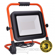 Solight LED reflektor PRO se sklopný stojanem, 100W, 9200lm, 5000K, kabel se zástrčkou, IP65 gallery main image