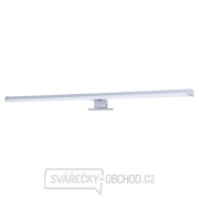 Solight LED koupelnové osvětlení nad zrcadlo, 12W, 900lm, 4000K, IP44, 60cm, stříbrné Solight LED koupelnové osvětlení nad zrcadlo, 12W, 900lm, 4000K, IP44, 60cm, stříbrné gallery main image