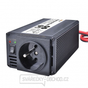 Solight invertor 12V, USB 500mA, kovový, černý, max. zatížení: 200W Náhled