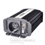 Solight invertor 12V, USB 500mA, kovový, černý, max. zatížení: 300W Náhled