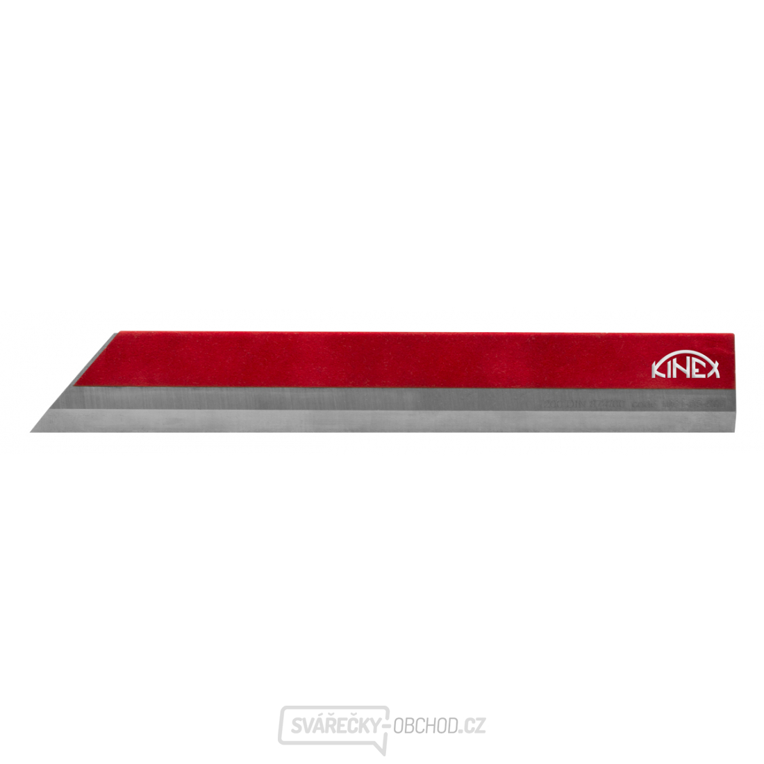 Pravítko nožové kalené KINEX 125mm, DIN 874/00