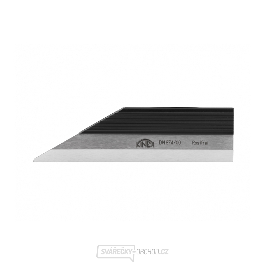 Pravítko nožové kalené NEREZ KINEX 125mm, DIN 874-2/00