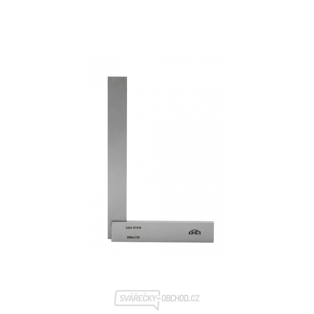 Úhelník příložný přesný dílenský KINEX 200x130 mm, tř.př. 1, DIN 875