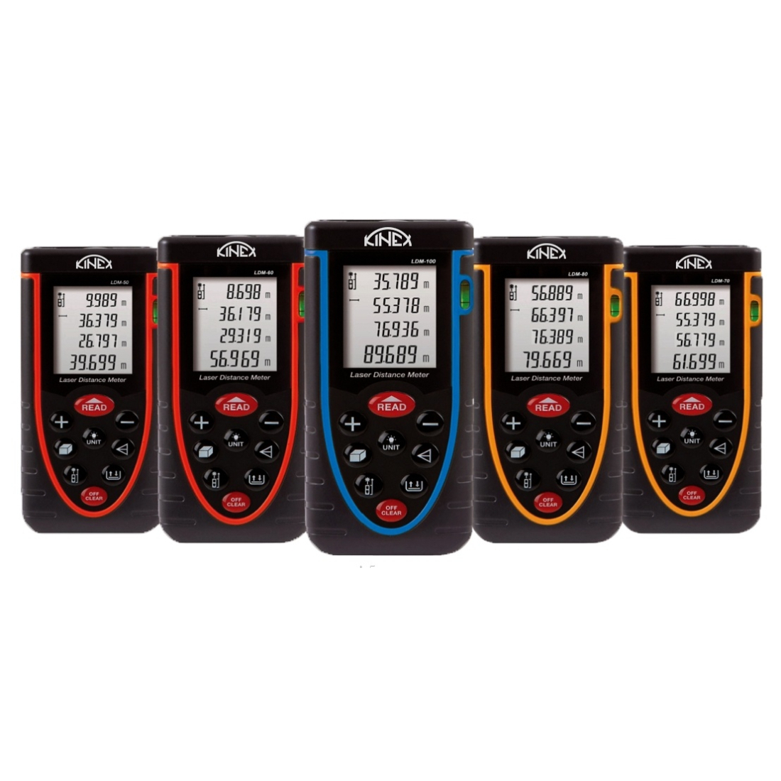 Levně Dálkoměr laserový KINEX - PROFESSIONAL 60m 9040-02-060