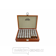 Válečkové měrky ocelové KINEX - sada 10,0-15,0/0,1 mm, 51 ks Válečkové měrky ocelové KINEX - sada 10,0-15,0/0,1 mm, 51 ks gallery main image