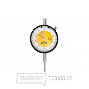 Úchylkoměr číselníkový KINEX 0-10 mm/60 mm/0,01 mm - TOP QUALITY, ČSN 25 1811 Úchylkoměr číselníkový KINEX 0-10 mm/60 mm/0,01 mm - TOP QUALITY, ČSN 25 1811 gallery main image