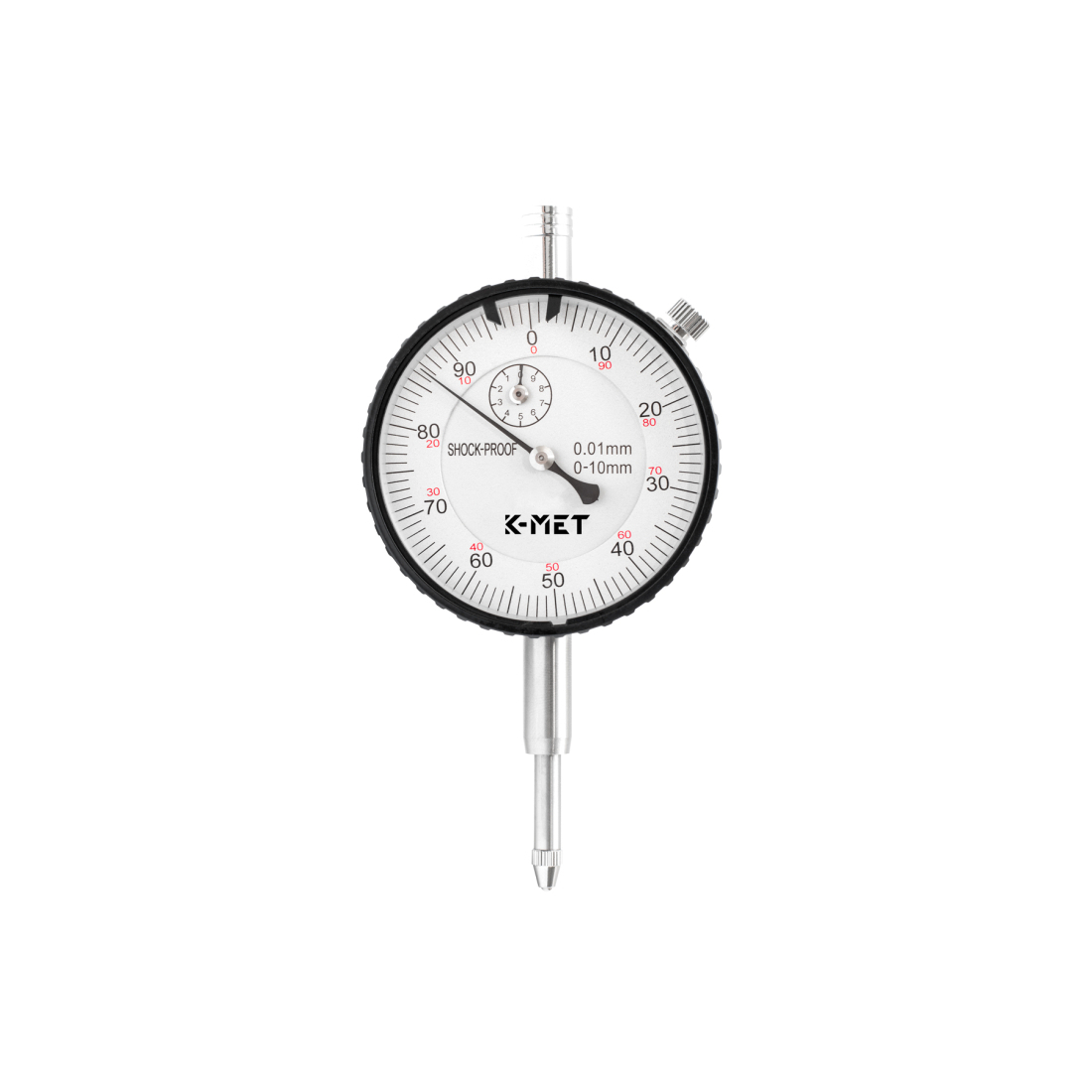 Levně Úchylkoměr číselníkový KINEX 0-10 mm/60 mm/0,01 mm - SHOCK PROOF 1155-02-710