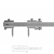Kružidlo ploché s mm dělením a jemným stavěním KINEX 2000/0,1mm, DIN 862 Kružidlo ploché s mm dělením a jemným stavěním KINEX 2000/0,1mm, DIN 862 gallery main image