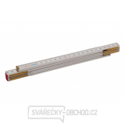 Skládací dřevěný metr PROFI 1m Skládací dřevěný metr PROFI 1m gallery main image