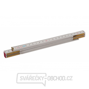 Skládací dřevěný metr PROFI 1m Skládací dřevěný metr PROFI 1m gallery main image