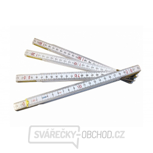 Skládací dřevěný metr PROFI 2m Skládací dřevěný metr PROFI 2m gallery main image