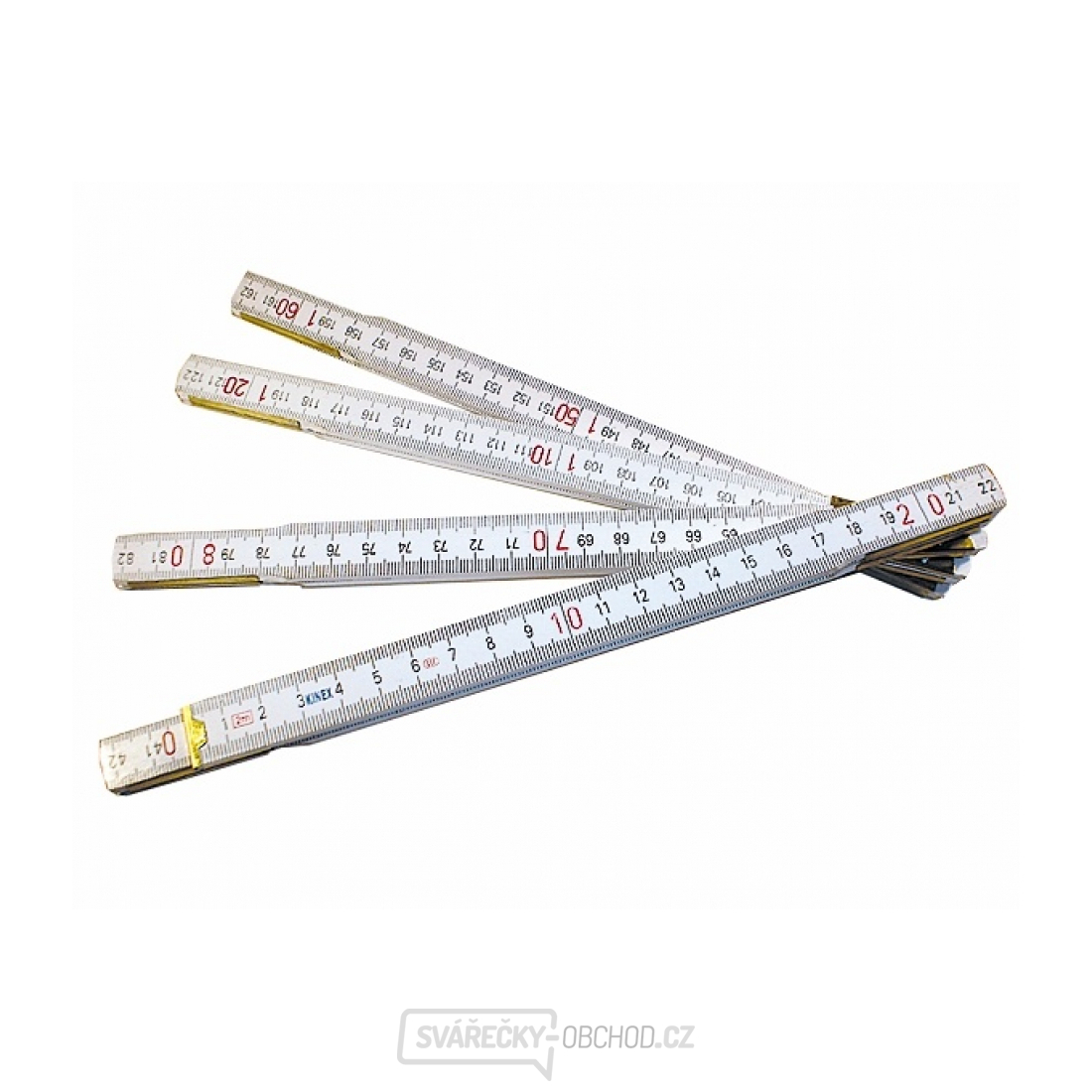 Skládací dřevěný metr PROFI 3m