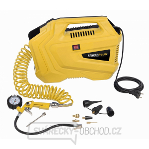 Kompresor POWERPLUS POWX1706 bezolejový gallery main image