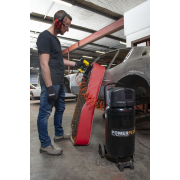 POWERPLUS POWX1751 - Kompresor 1100W 50L  plus  9 ks přísl. bezolejový náhled