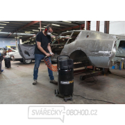 POWERPLUS POWX1751 - Kompresor 1100W 50L  plus  9 ks přísl. bezolejový náhled