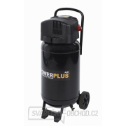 POWERPLUS POWX1751 - Kompresor 1100W 50L  plus  9 ks přísl. bezolejový náhled