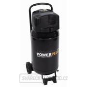 POWERPLUS POWX1751 - Kompresor 1100W 50L  plus  9 ks přísl. bezolejový náhled