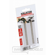 KREATOR KRT991000 - 2 ks náhradních nožů pro hoblíky 82mm Náhled