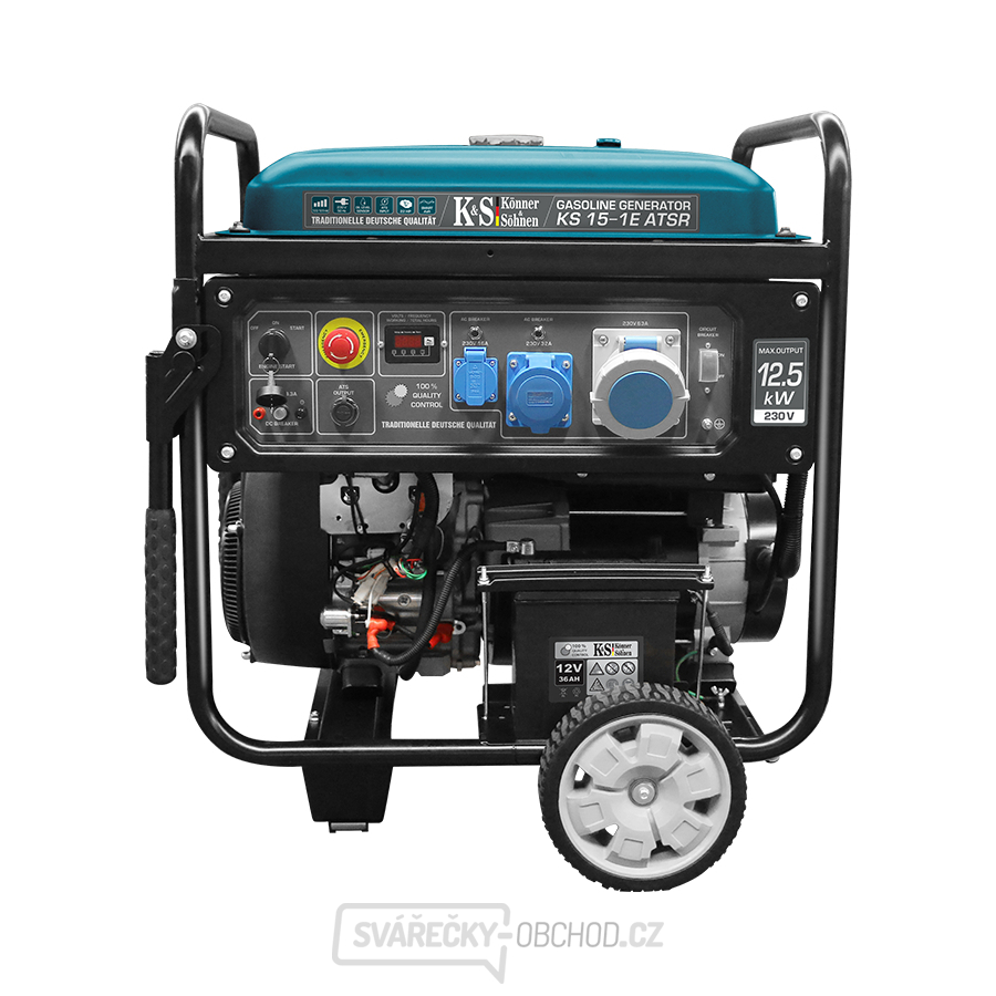 Könner & Söhnen Benzínová elektrocentrála KS 15-1E ATSR