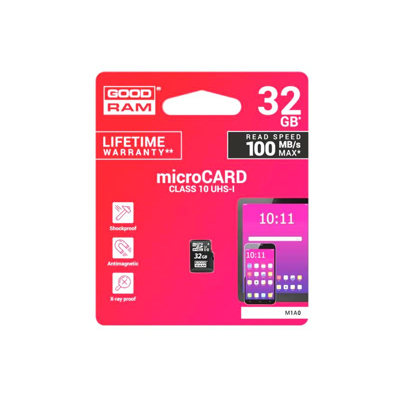 Karta paměťová GOODRAM micro SD 32 GB