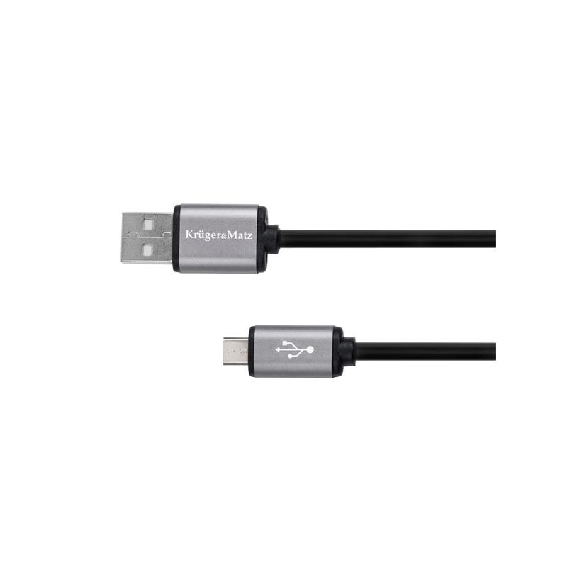 Kabel KRUGER & MATZ KM1236 USB - micro USB 1,8m 06427048