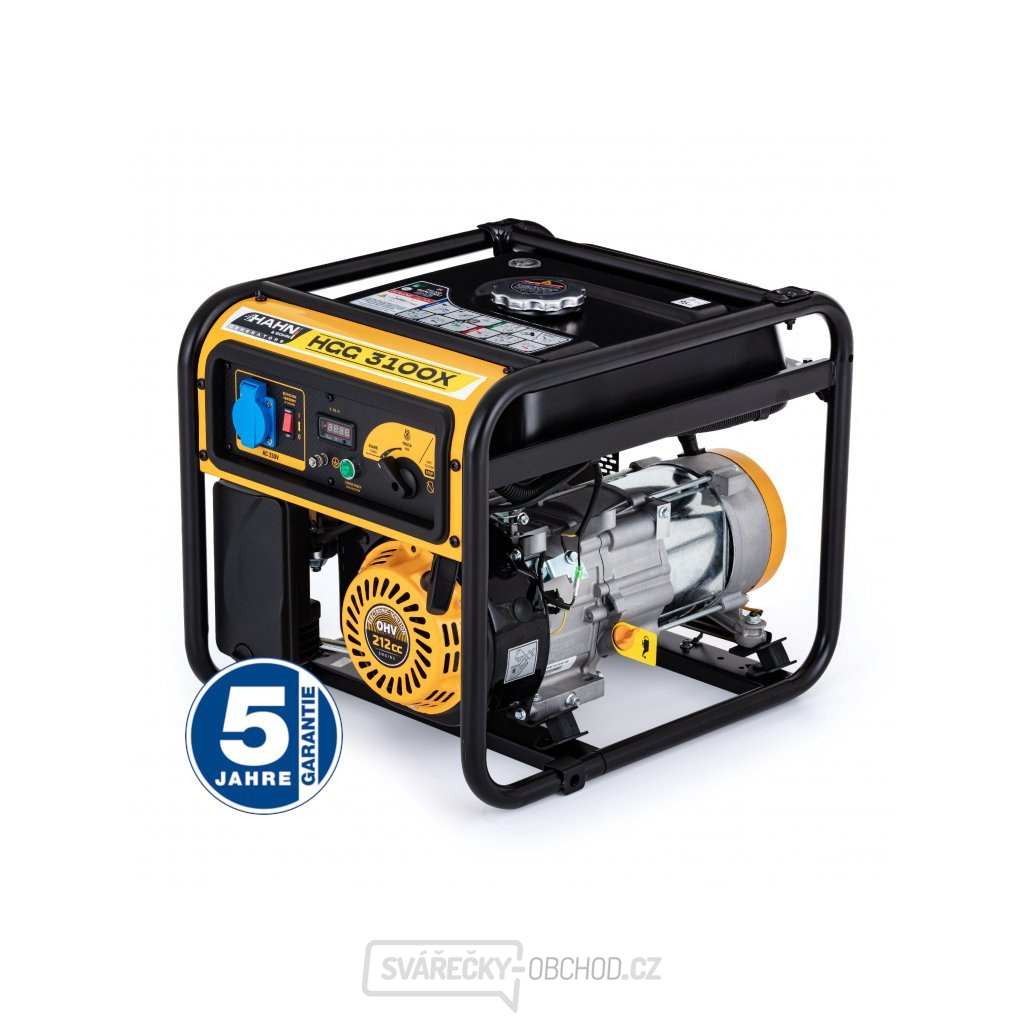 Hahn & Sohn Benzínová elektrocentrála HGG 3100X AVR