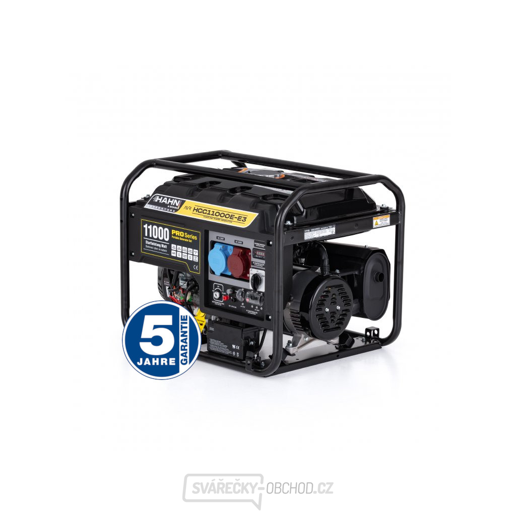 Hahn & Sohn Benzínová elektrocentrála HGG 11000E-E3
