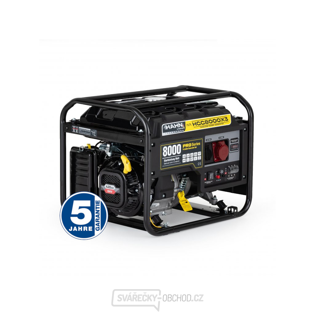 Hahn & Sohn Benzínová elektrocentrála HGG 8000 X3