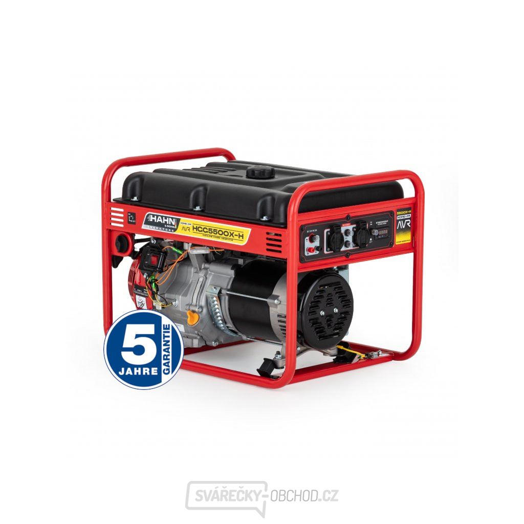 Hahn & Sohn Benzínová elektrocentrála HGG 5500 X-H