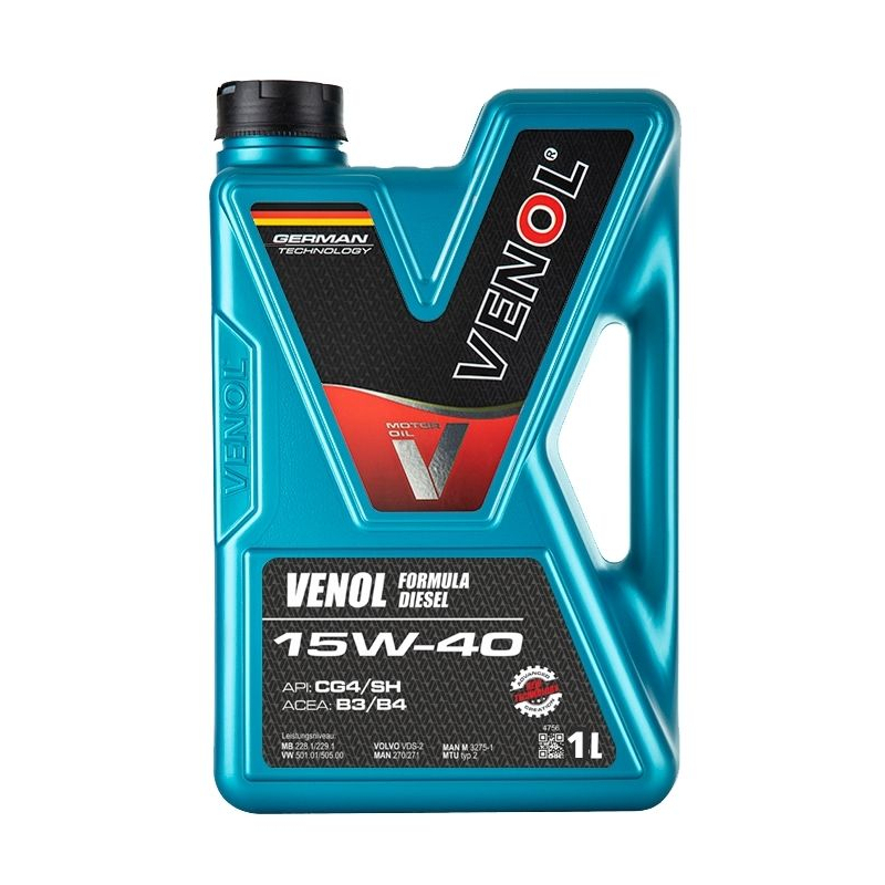 Venol FORMULA MOTOROVÝ OLEJ 15W-40 V15W40FD1