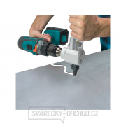 Nástavec na vrtačku 2funkční, k stříhání plechu/řezání dřeva Nástavec na vrtačku 2funkční, k stříhání plechu/řezání dřeva náhled