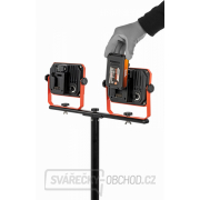 POWERPLUS POWDP8035 - Aku LED svítilna na stativu 2x20V  plus  220V 2x20W (bez AKU) náhled