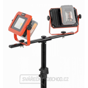 POWERPLUS POWDP8035 - Aku LED svítilna na stativu 2x20V  plus  220V 2x20W (bez AKU) náhled