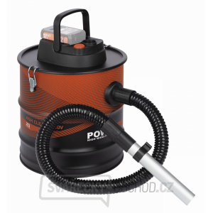 POWERPLUS POWDP6020 - Separátor / vysavač popela 20V (bez baterie) gallery main image
