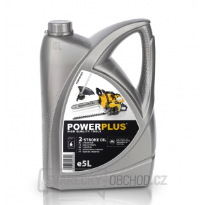 POWERPLUS POWOIL025 - Olej do 2-taktních motorů 5l 