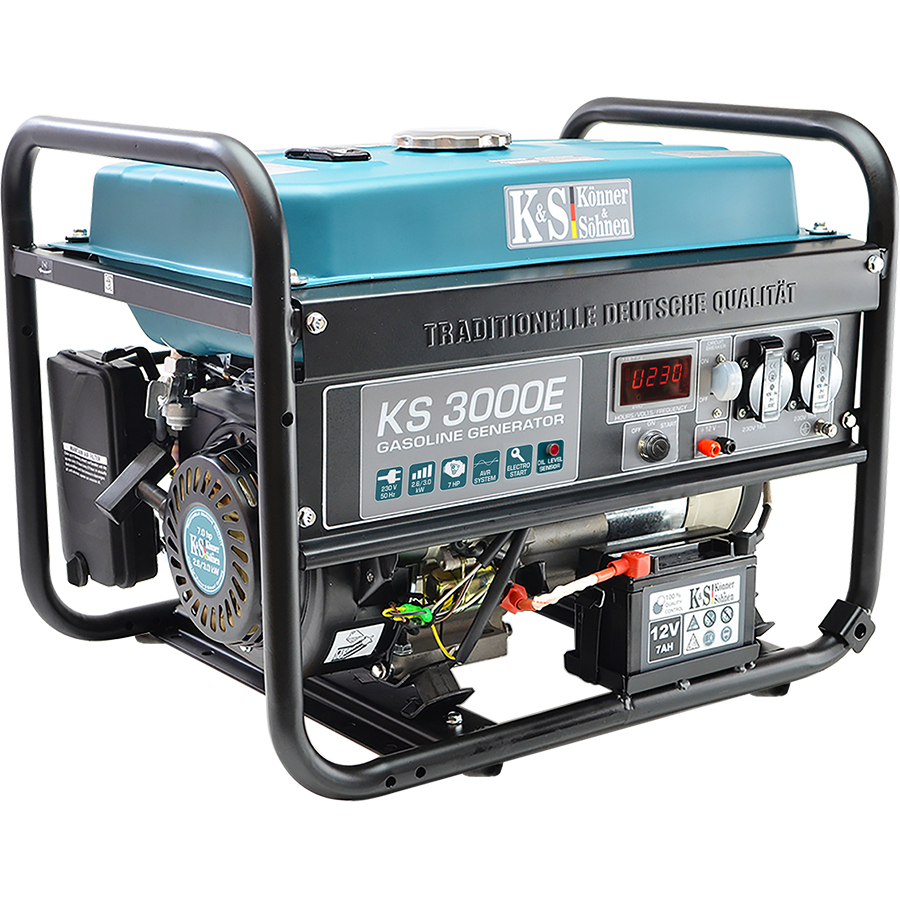 Levně Könner & Söhnen Benzínová elektrocentrála KS 3000E 1794