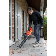 POWERPLUS POWDPG7521 - Aku foukač listí 20V LI-ION (bez baterie) náhled