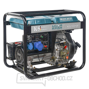 Könner & Söhnen Naftová elektrocentrála KS 6100HDE (EURO V) Könner & Söhnen Naftová elektrocentrála KS 6100HDE (EURO V) gallery main image